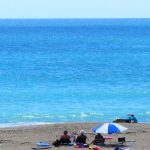 Sandy beach
